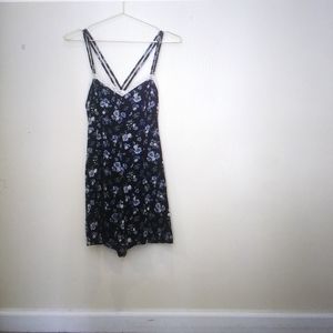 Forever 21 Double Spaghetti Strap Romper